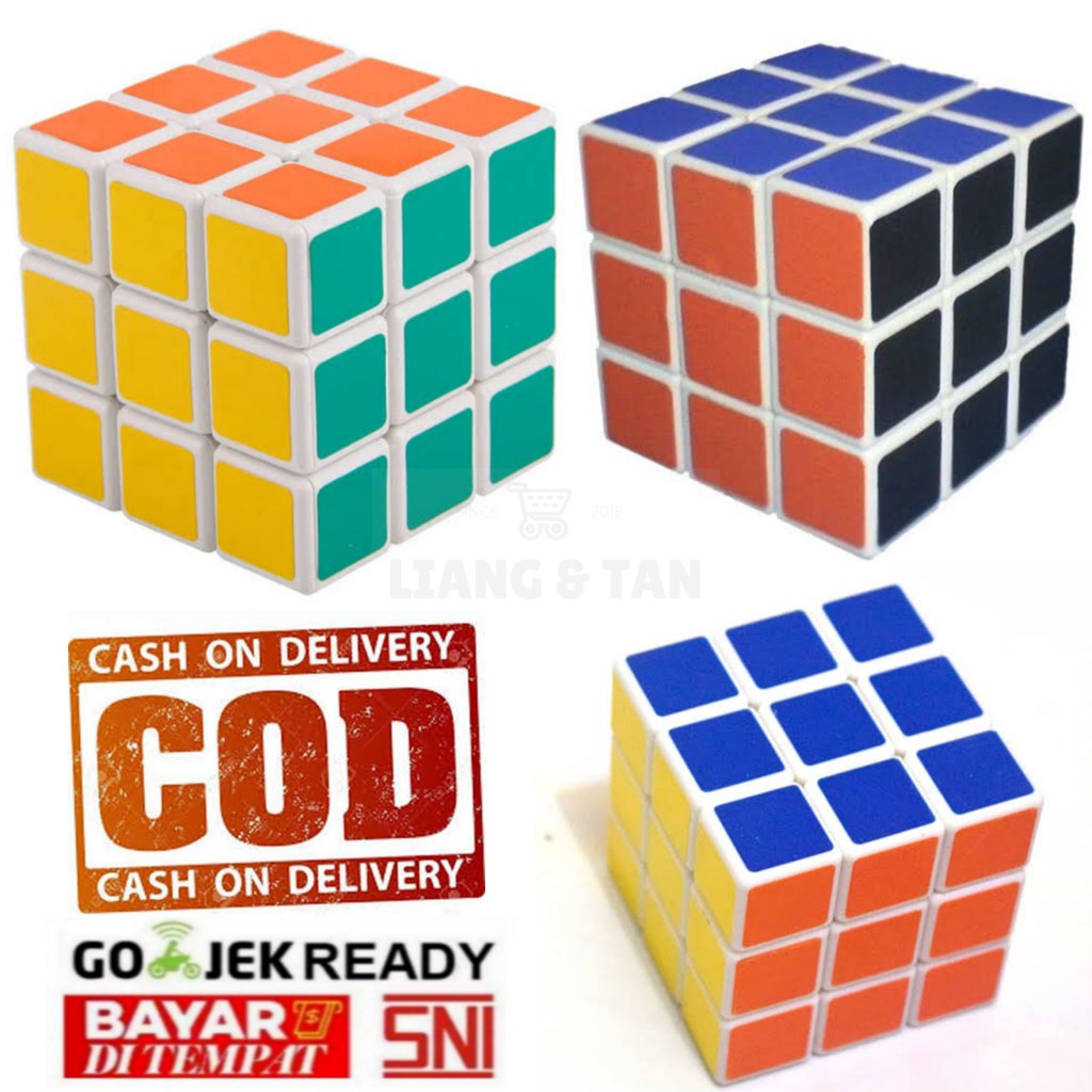 Mainan Rubik Cube 3x3 import - Mainan Edukatif