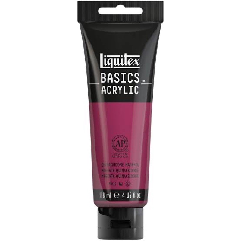 

Cat Acrylic Liquitex Basics 118ml Quinacridone Magenta