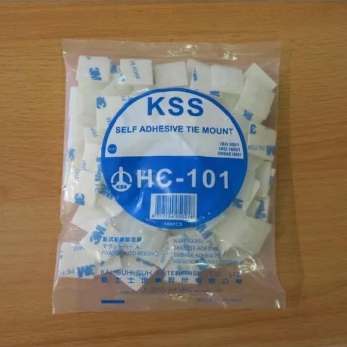 

Tape | Kss Self Adhesive Tie Mount Hc-101 (Perekat 3M)