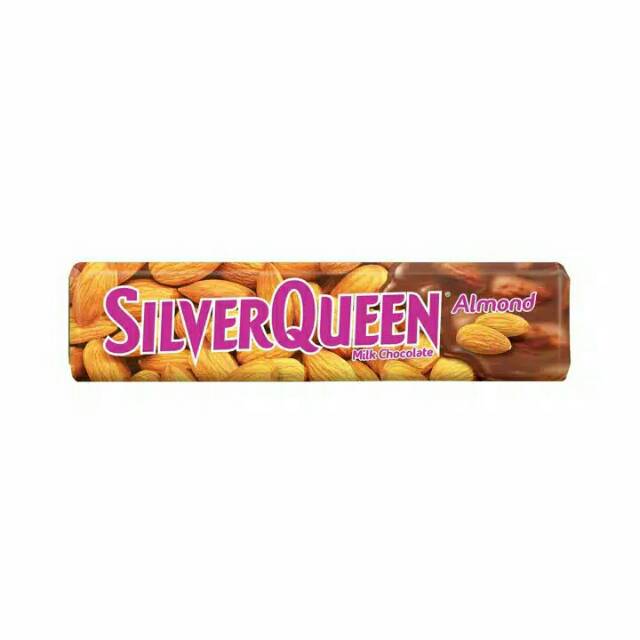 

Silverqueen Almond 65gr - Coklat