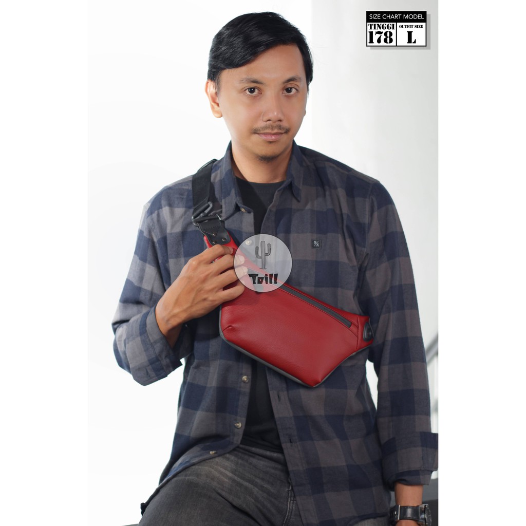 Tas Selempang Arjuna Waistbag Tas Pinggang Pria Tas Slempang Wanita Tas Slempang Wanita Tas Bahu