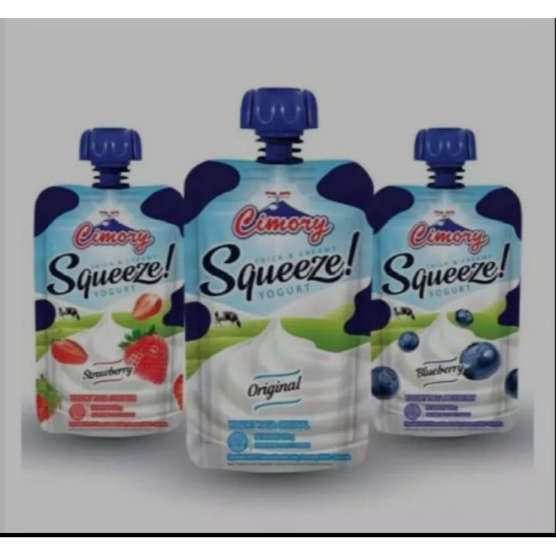 

squeeze yogurt cimory