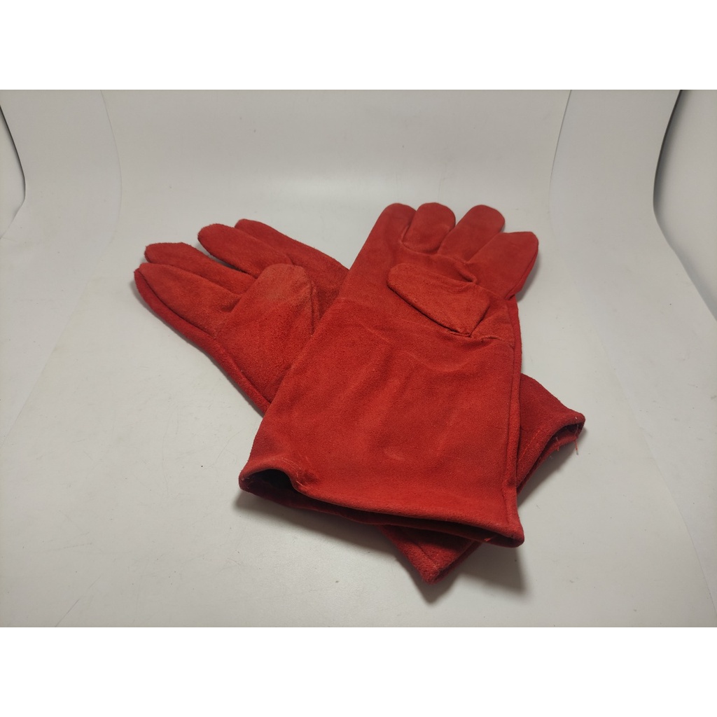 SARUNG TANGAN LAS WELDING / SARUNG TANGAN KULIT ANTI PANAS / SAFETY GLOVES