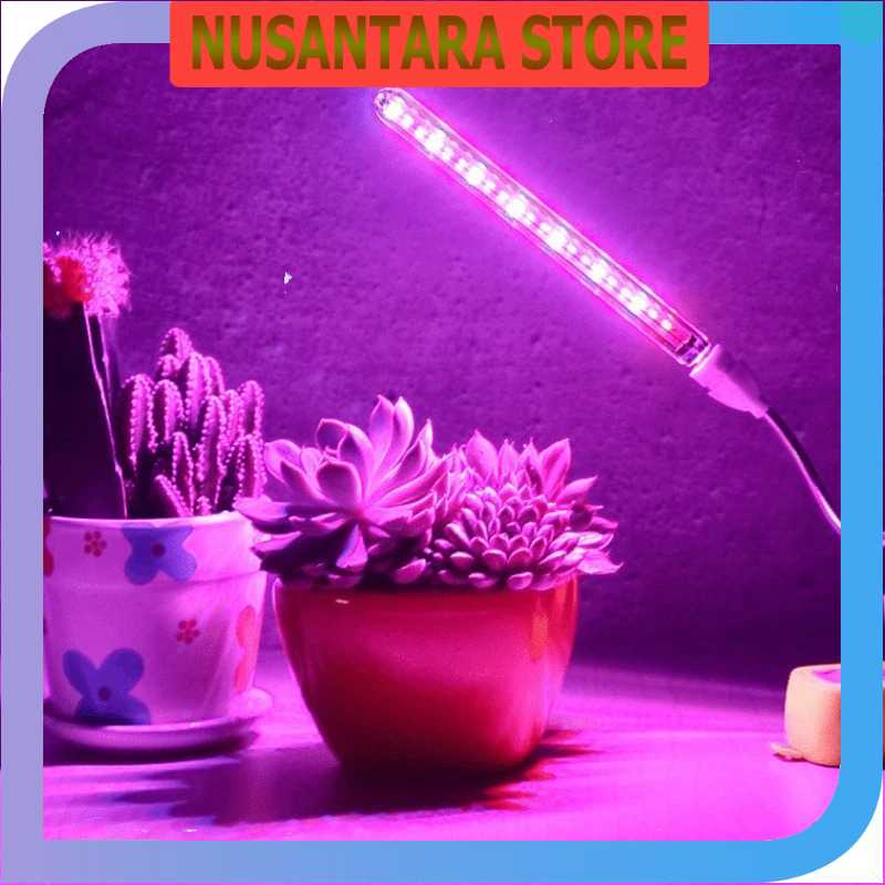 NS - FENGLAIYI Lampu Tanaman Phyto Lamp Grow Light 21LED 10W - FE02 - NUSANTARA STORE
