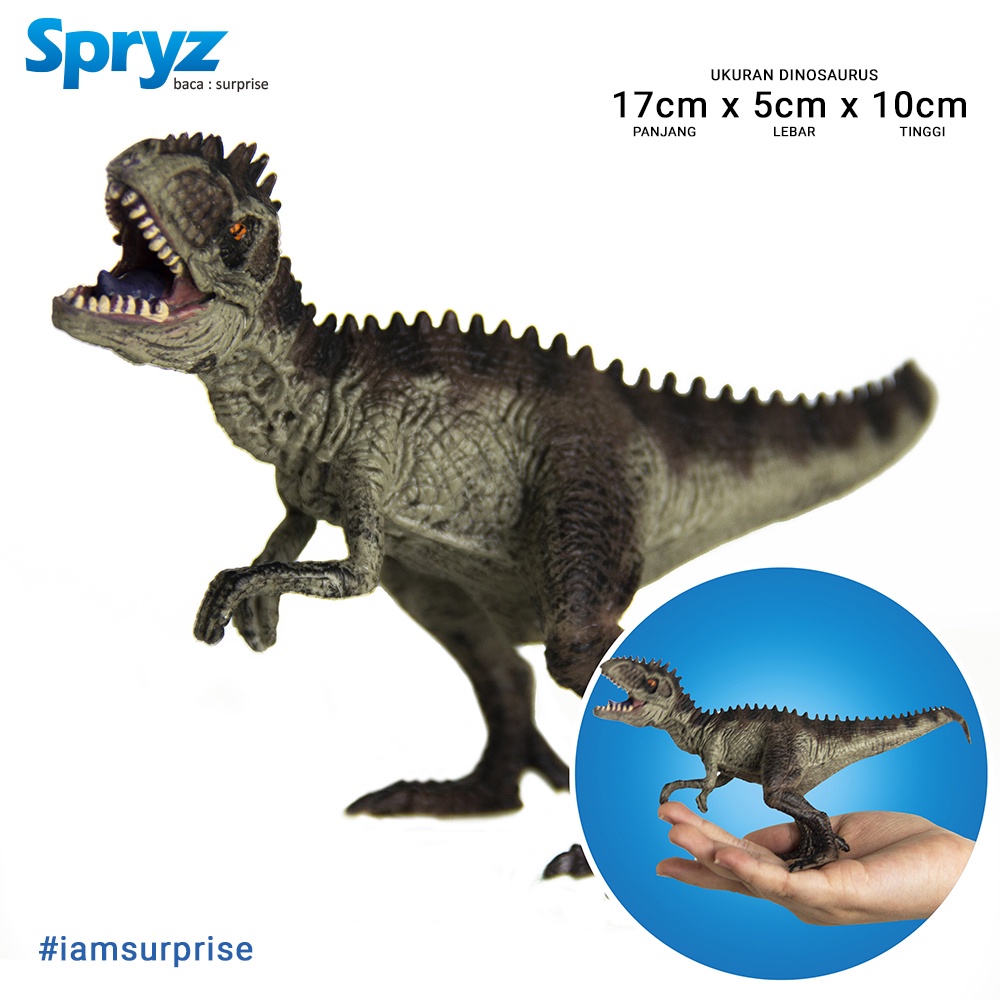 Spryz Toysaurus Mainan Figurine Dinosaurus