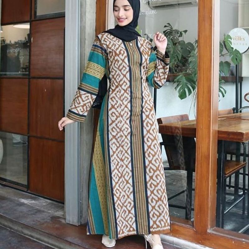 READY STOK baju gamis - baju gamis terbaru - gamis - couple tenun ethnic - set couple kondangan - gamis etnik - gamis tenun - gamis syar'i - baju tenun - baju etnik - ABAYA TENUN ORIGINAL/GAMIS TENUN/ABAYA TENUN/GAMIS BATIK - COUPLE TENUN SYAR'I