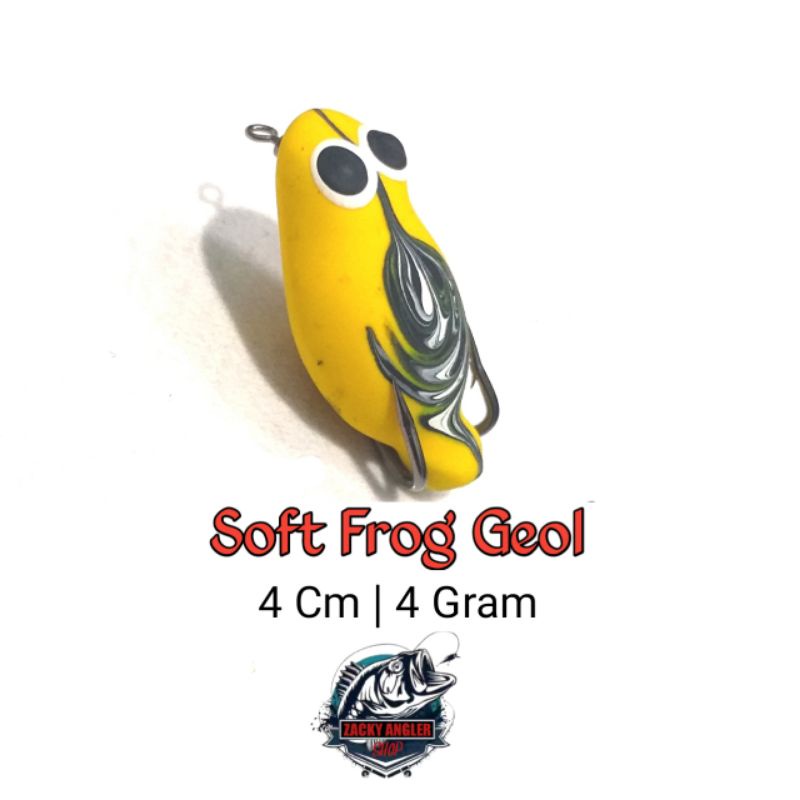 Soft Frog Geol Umpan Casting Gabus 5 Gram