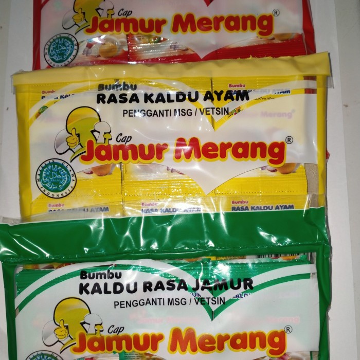 

NEW kaldu jamur cap JAMUR MERANG ori#penyedap tanpa MSG - rasa JAMUR