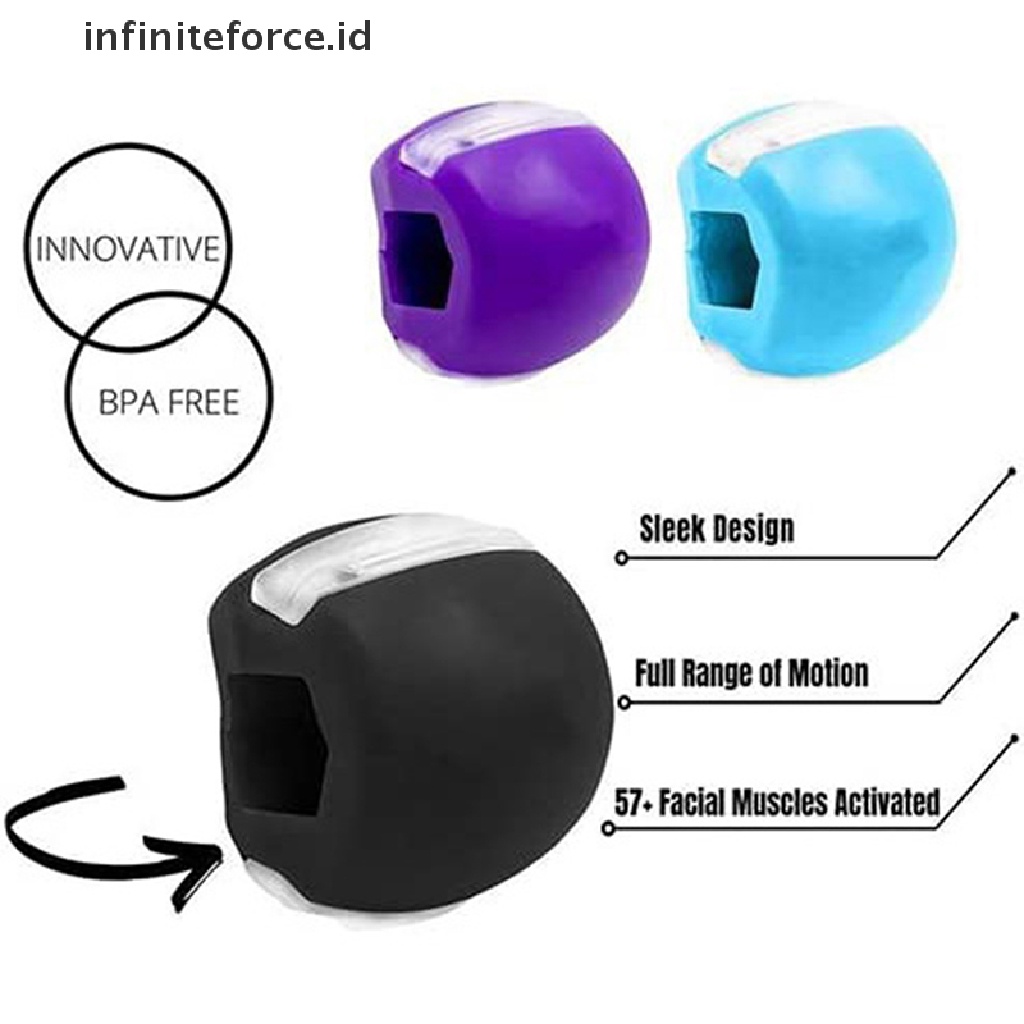 (Infiniteforce.Id) Alat Latihan Rahang Leher / Wajah Untuk Fitness