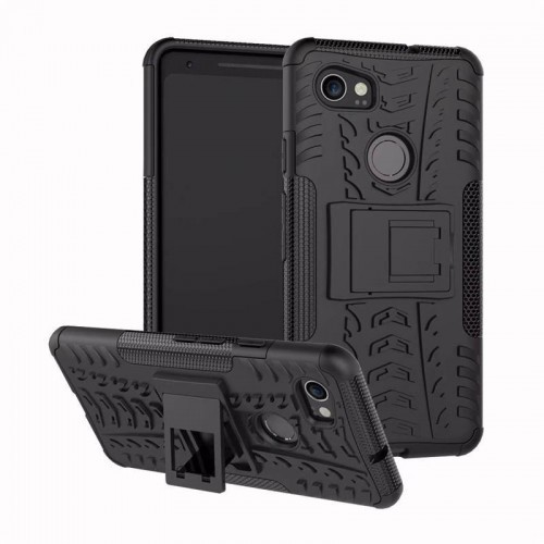 HYBRID STANDING soft case google pixel 2 RUGGED DAZZLE CASE