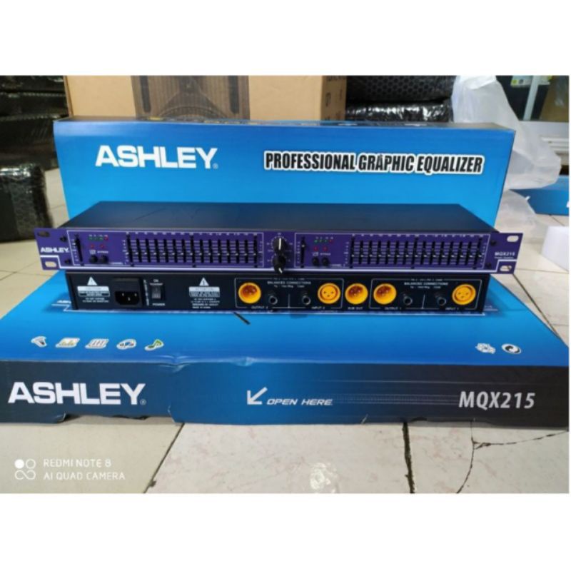 equalizer ashley mqx215 mqx 215 original