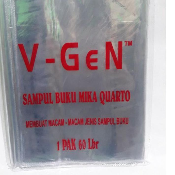 

✔ Sampul Buku/Sampul Mika Plastik Quarto ( 1pk ) serbuuu !