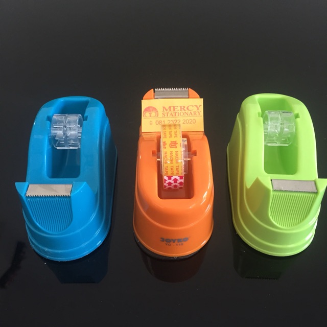 

Tape Cutter Tape Dispenser TC-115 Joyko Pemotong Isolasi Tape Cutter
