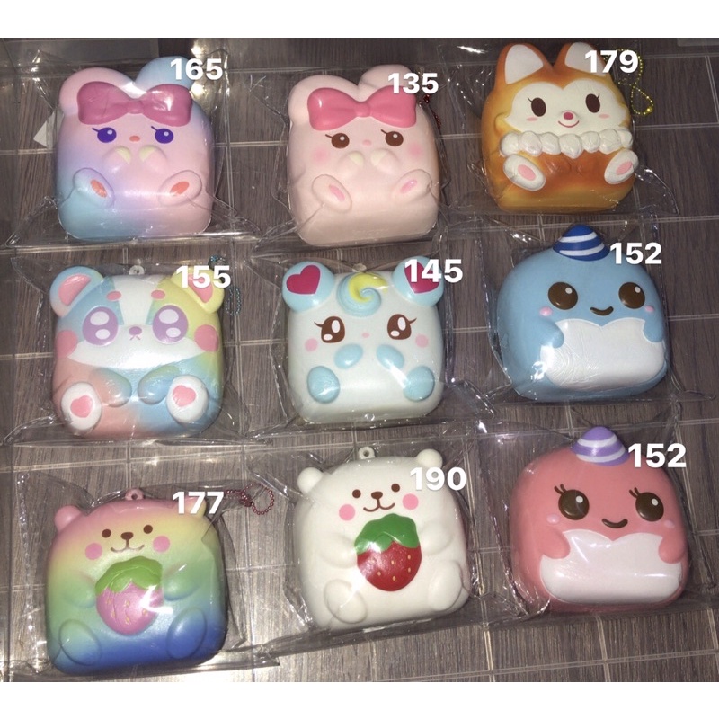[FLASHSALE SQUISHY] flashsale squishy Ibloom chigiri angel bunny galaxy pink foxy orange harajuku ra