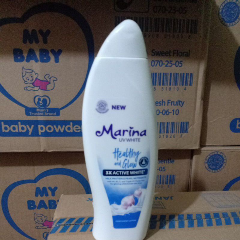 MARINA UV WHITE HEALTHY &amp; GLOW 460ML