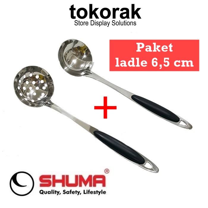 SHUMA CENTONG STAINLESS 6.5 CM SOUP LADLE - SENDOK SUP SHABU HOT POT