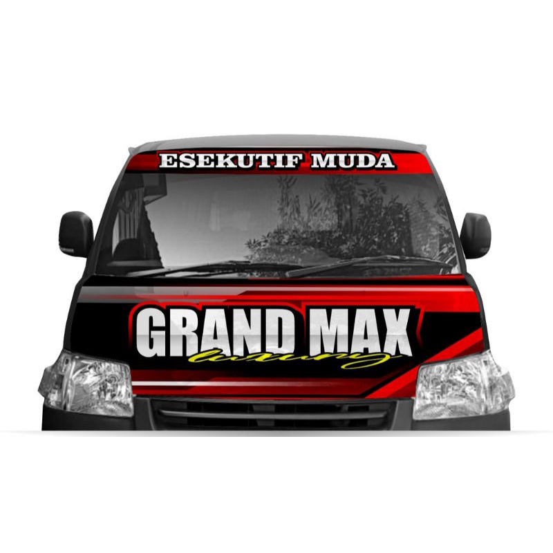 stiker mobil stiker kaca stiker kabin grand max