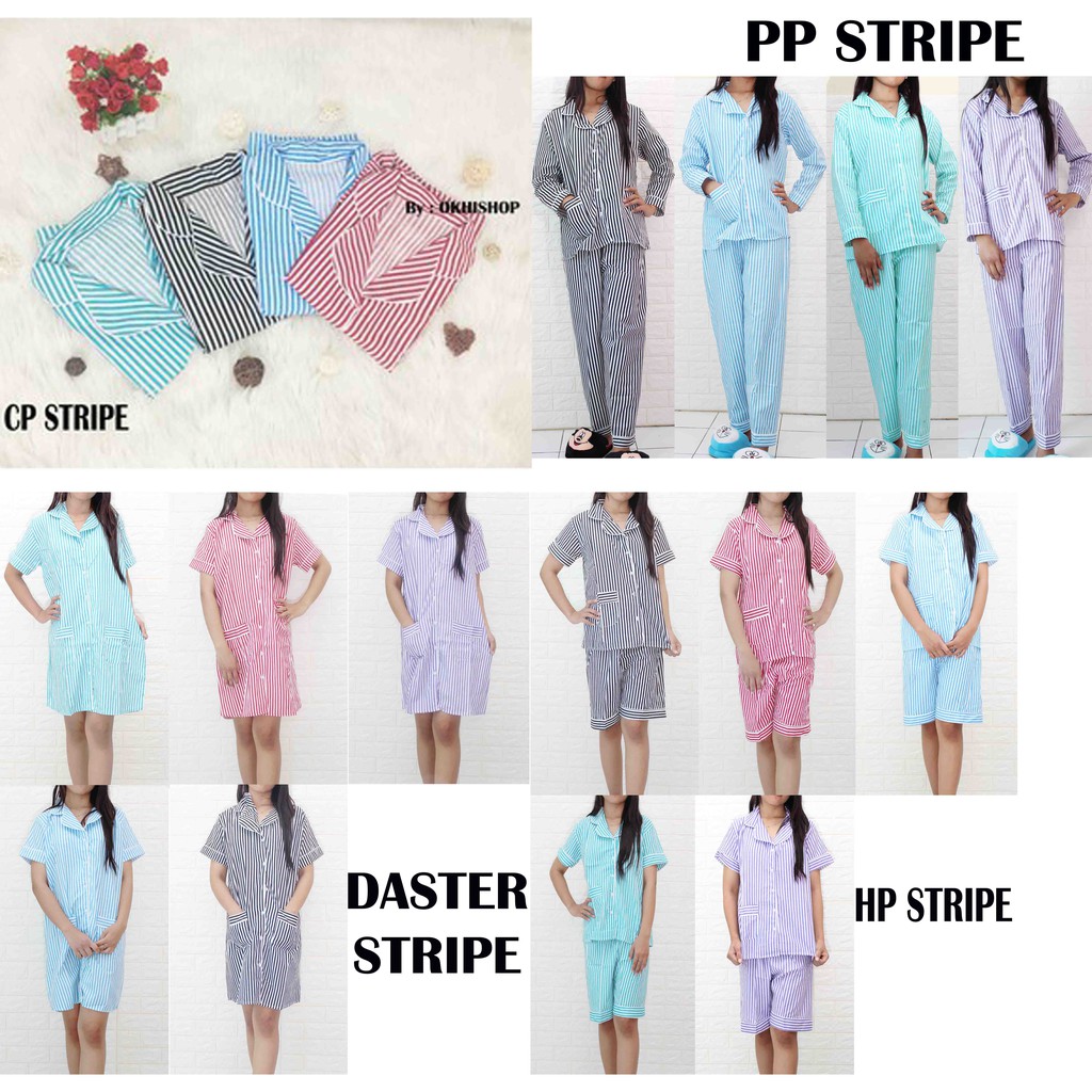 OKHISHOP Piyama CP PP HP Baju Tidur Celana Panjang Baju OKHISHOP Piyama CP PP HP Baju Tidur Celana Panjang Baju