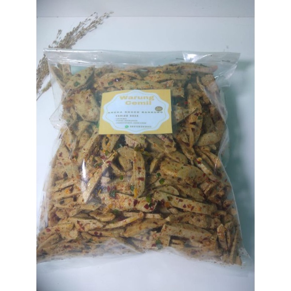 

BASRENG PEDAS AROMA DAUN JERUK ISI 500 GRAM