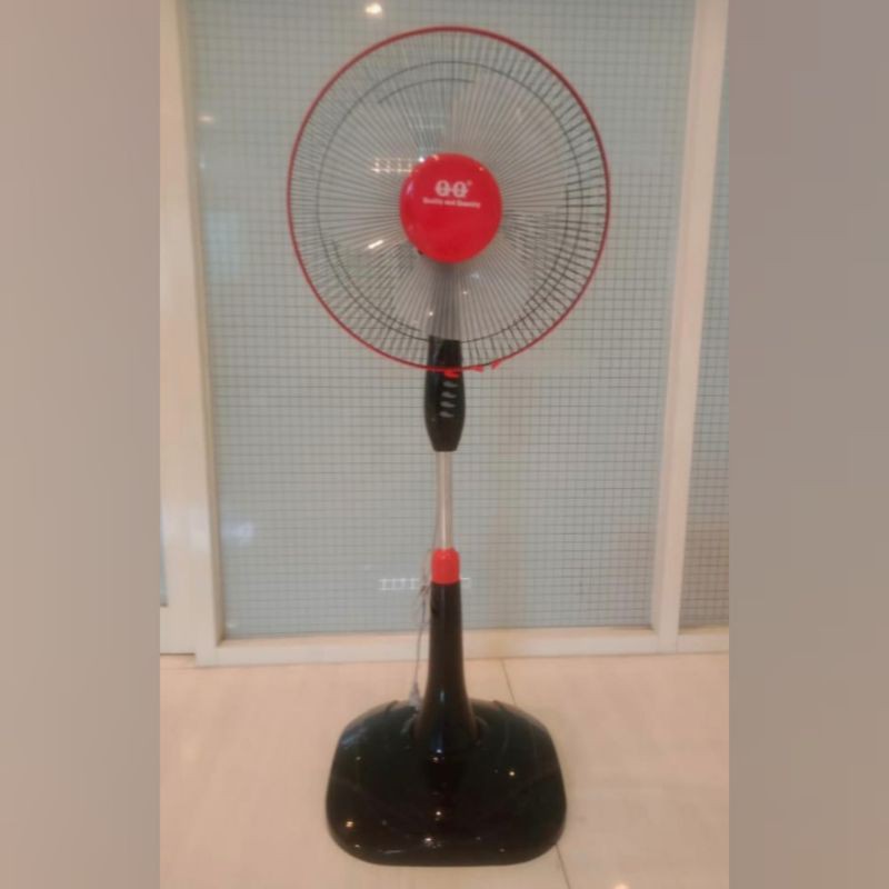 WELHOME standfan 3 speed / kipas angin berdiri WELHOME 16inc Standfan kaki bulat