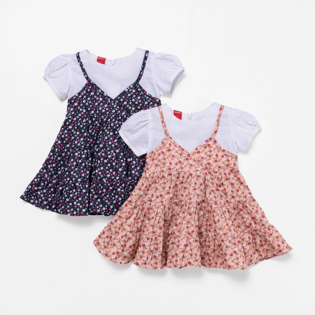 BEBISO DRESS RIM ANAK PEREMPUAN / DRESS ANAK PEREMPUAN