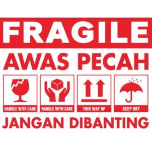 

Lakban/Sticker Fragile (Untuk Tambahan Packing)