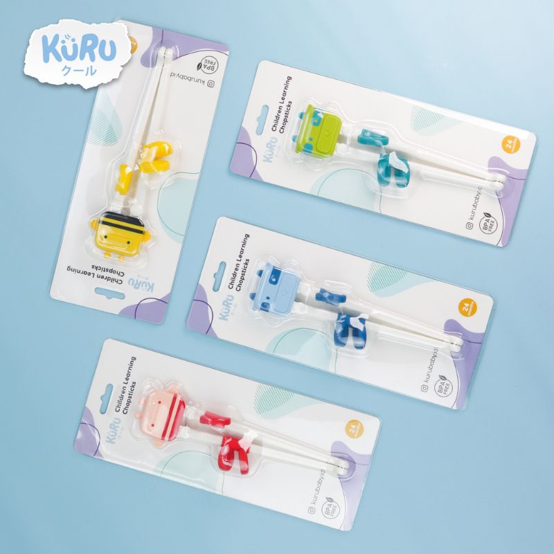 KURU Kids Learning Chopstick | Sumpit Belajar Bayi