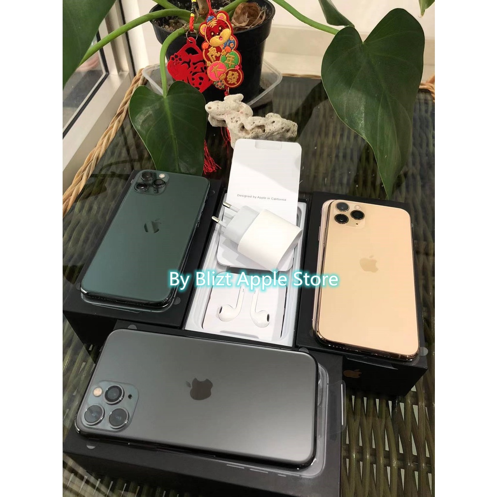 iPhone 11Pro 64GB  Fullset Silent original Second Mulus100% Like New 3utools All Green (Garansi 1 Bulan )