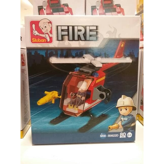 sluban M38-B0622D fire helicopter