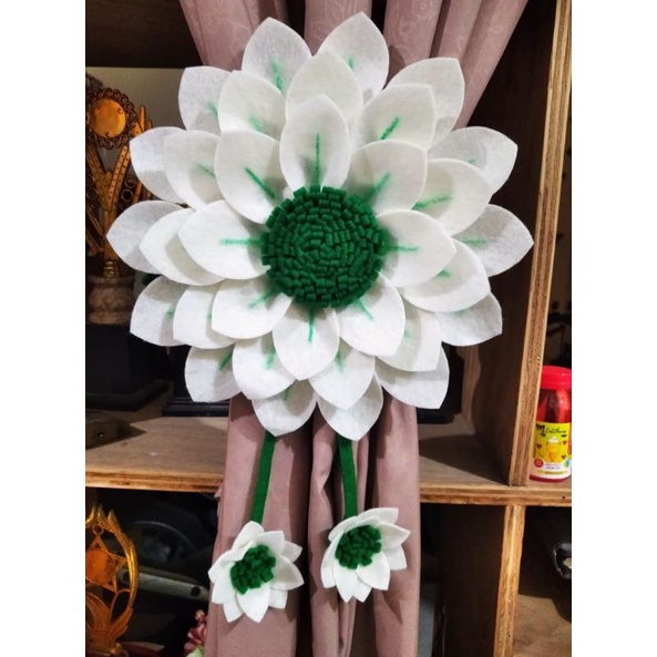 ikat gorden flanel/ikat gorden bunga/tali gorden