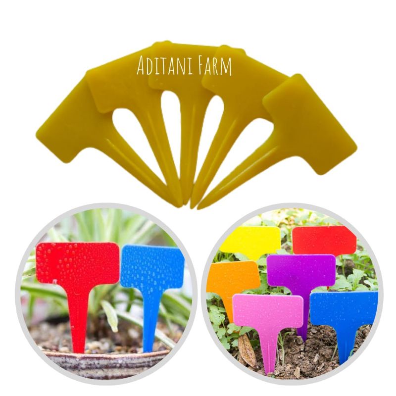 

Penanda Tanaman | Tag Nama | Label Nama Warna Kuning Anti Air | Waterproof Tag Name | Per Biji