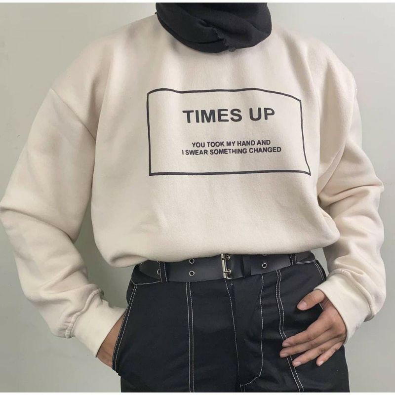 Best Seller TIMES UP Sweater Oversize - SWEATER WANITA Sweater Oblong