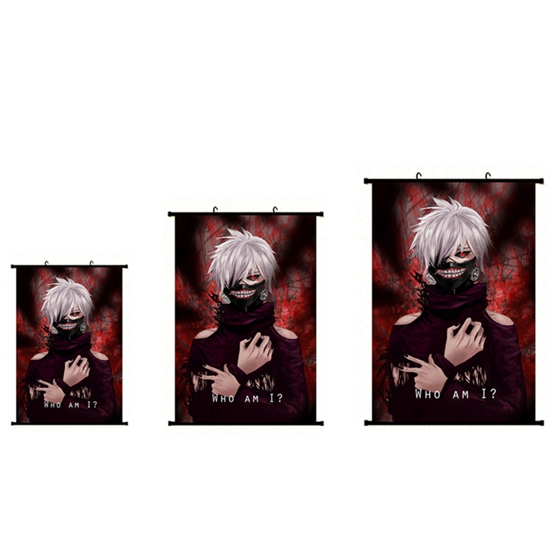 Stiker Dinding Gambar Tokyo Ghoul Kaneki Ken Anime Untuk Dekorasi Rumah