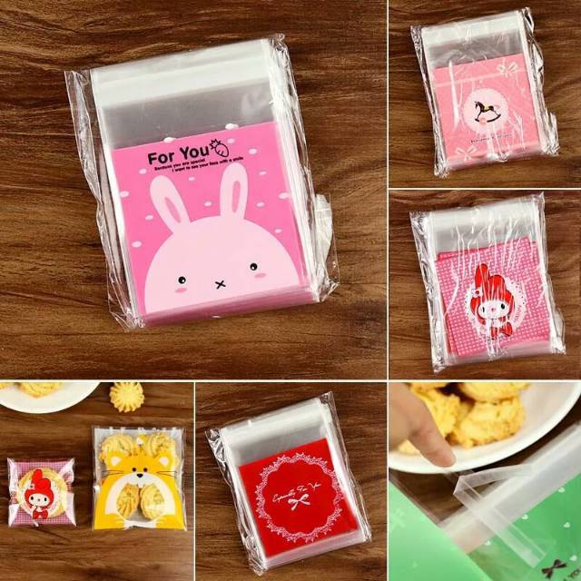 Cookies wrap plastic Pembungkus Kue