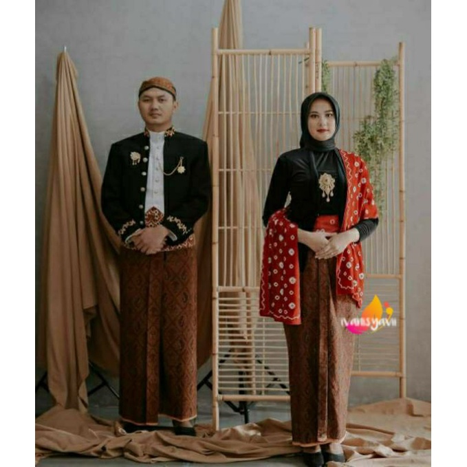 Selendang Jumputan, Warna Marun-2