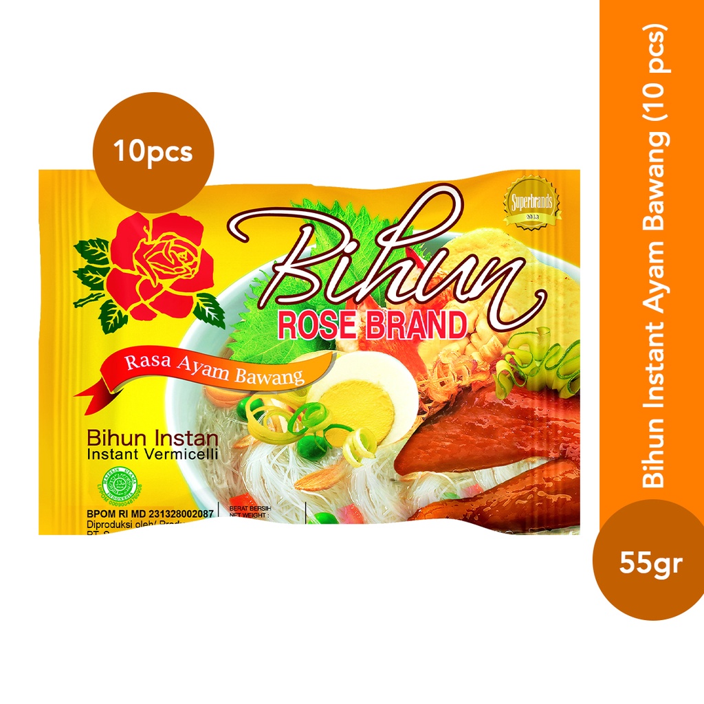 

Bihun Instant Ayam Bawang 10 pcs