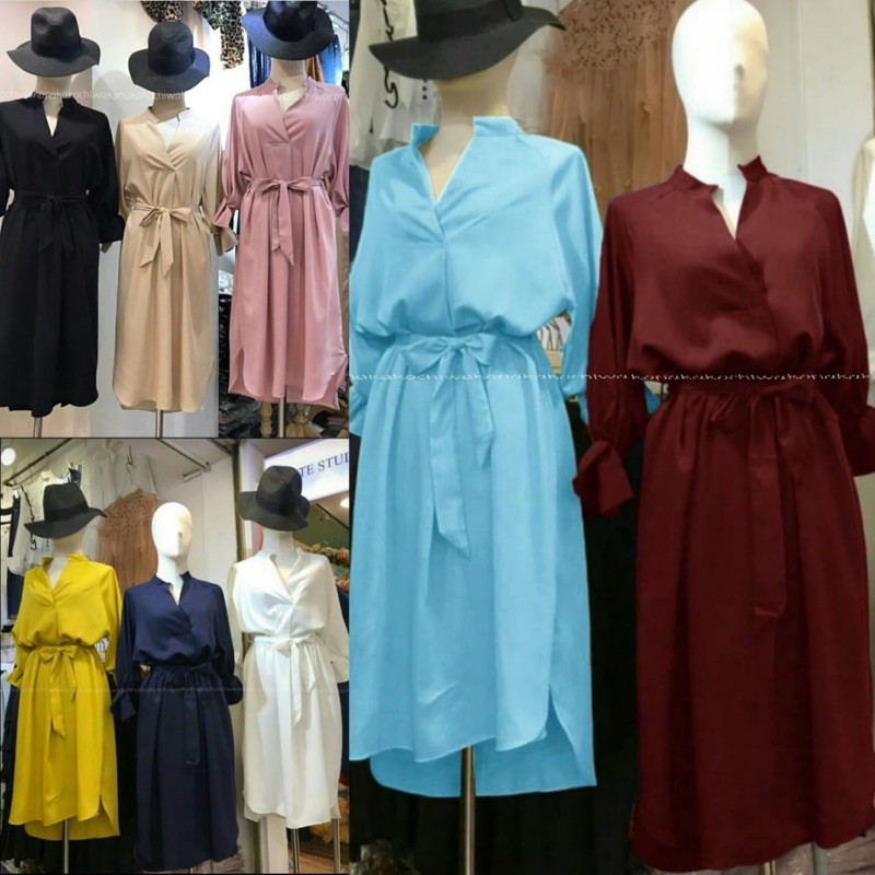 Dress long lolita / dress panjang / baju terusan cantik