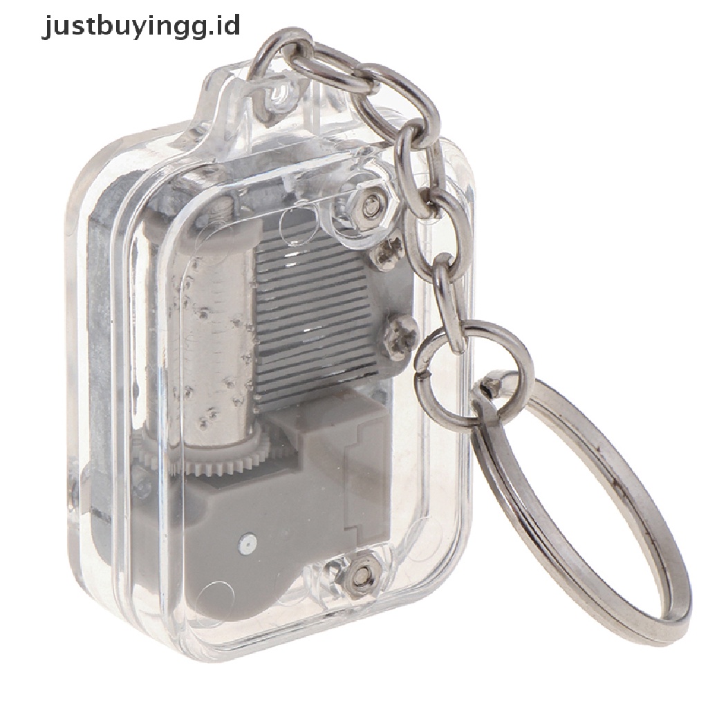 Kotak Musik DIY 18 Tones Music Box Keychain - Kotak Musik Musical Box - Hadiah Kado Unik