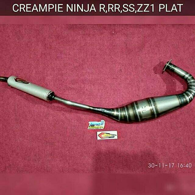KNALPOT Creampie Ninja R, RR , SS, ZZ1 plat
