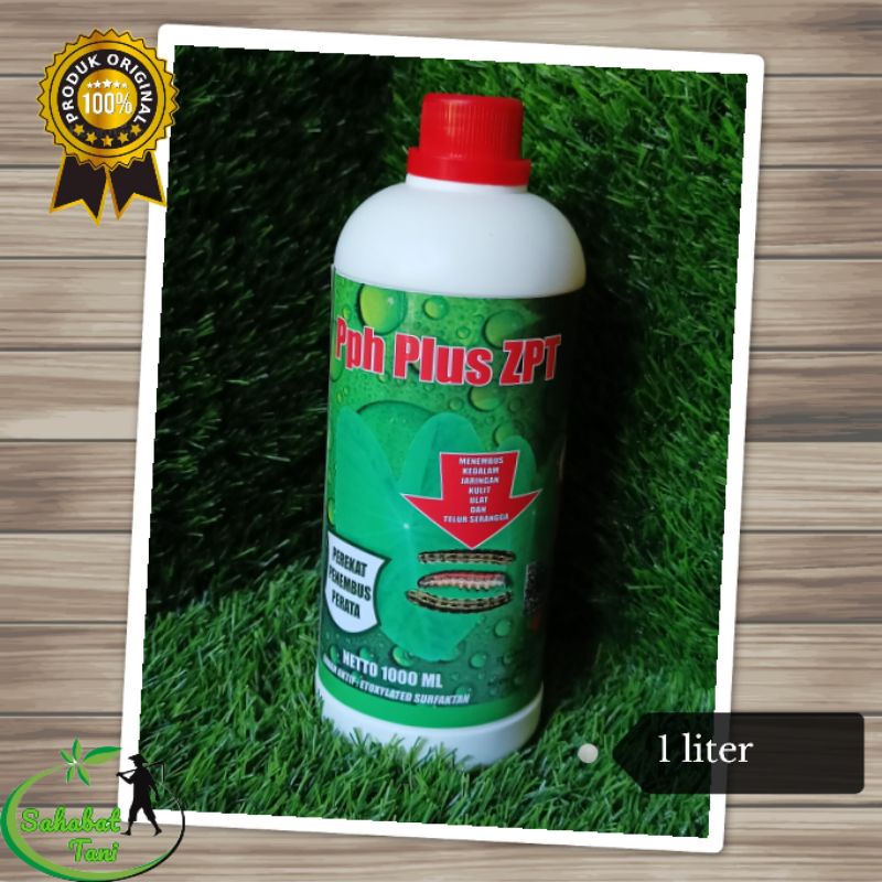 PEREKAT DAN PERATA PESTISIDA SEKALIGUS ZPT/HORMON TANAMAN_1 liter_PPH PLUS ZPT