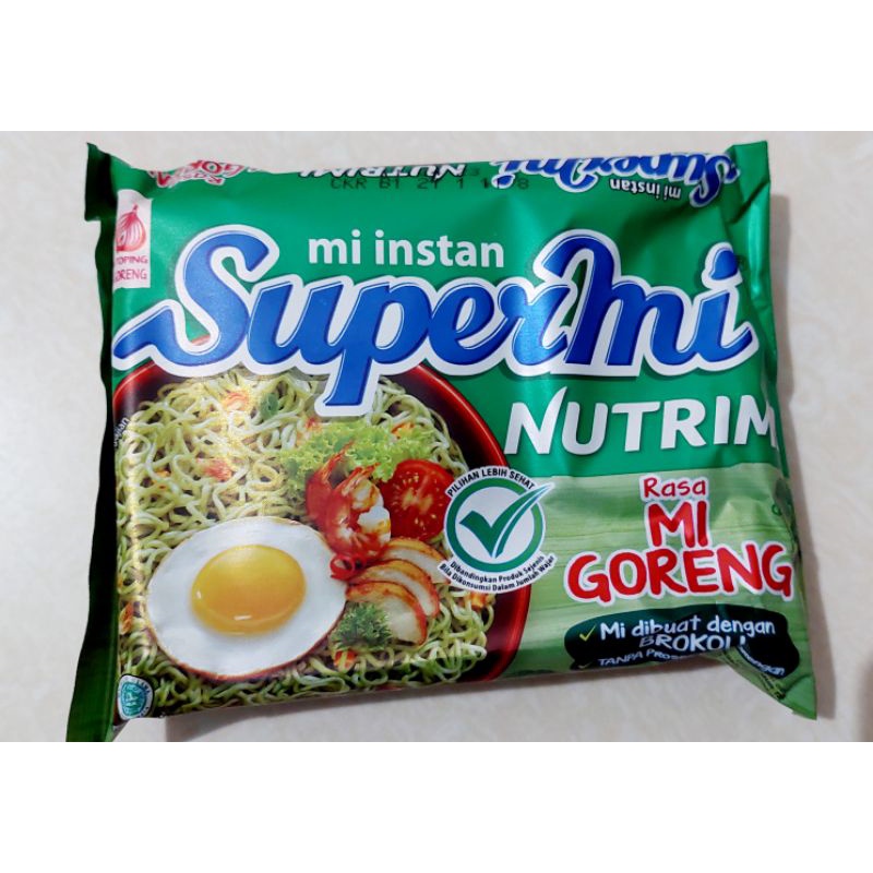 Supermi Nutrimi Mie Goreng 80 gr / Mie Sakura Mie Goreng 60 gr