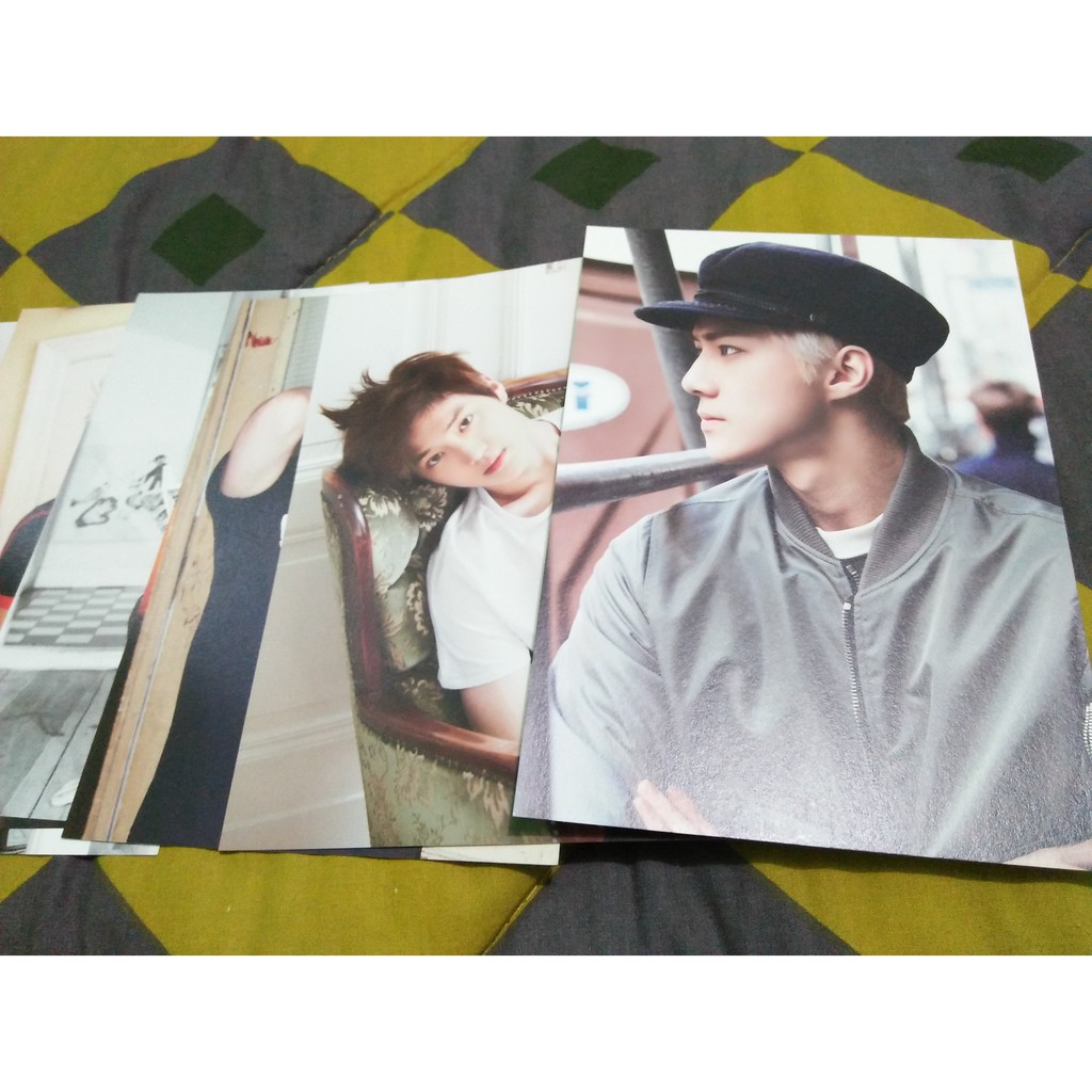 Exo Die Jungs Card Sehun / Xiumin / Tao Chen / Luhan / Suho / Lay / Kai (rare)