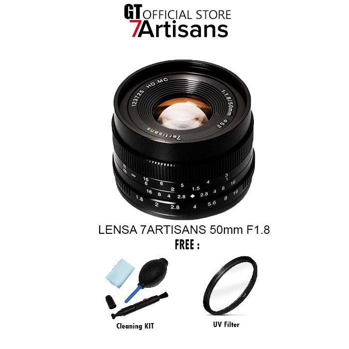 7Artisans 50mm f1.8 7Artisan 50mm f/1.8 for Fujifilm