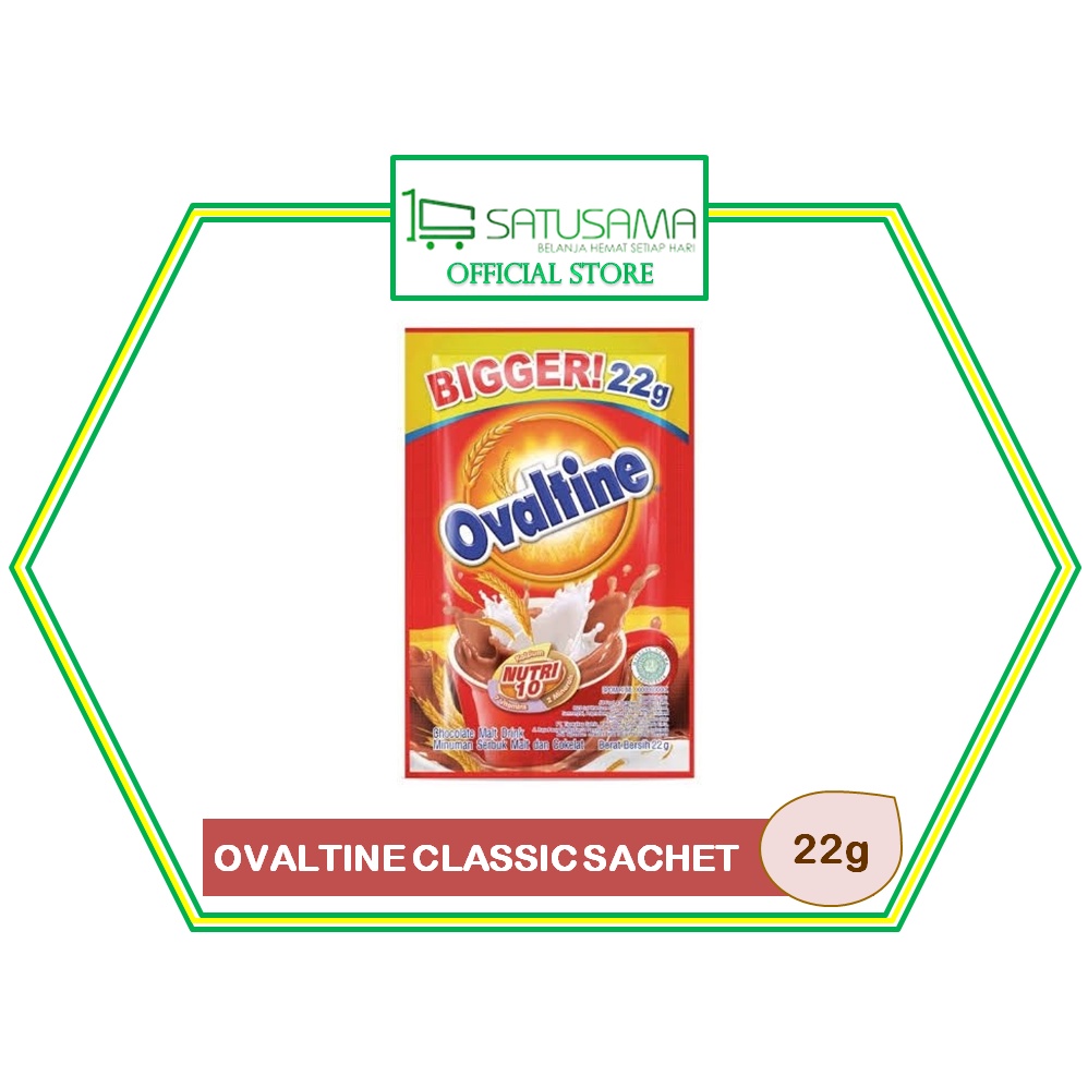 

Ovaltine Sachet Susu Formula (22g) / satusama