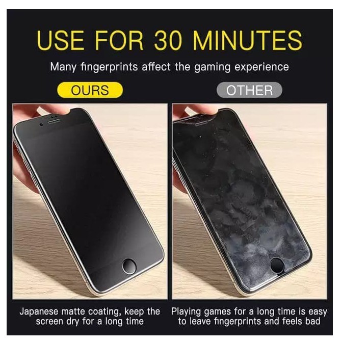 tempered matte glass samsung m21 anti gores glear anti minyak AG matte glass