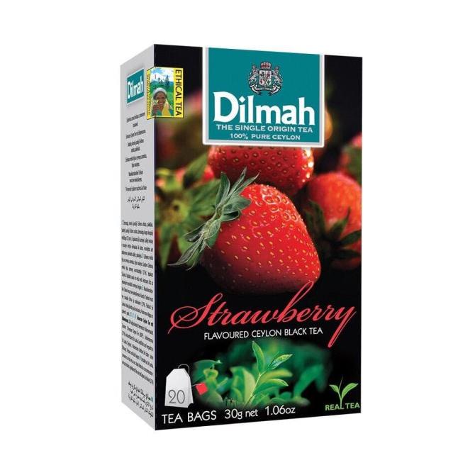 

[COD] Teh Dilmah No Envelope 20 sachet Strawberry [COD]