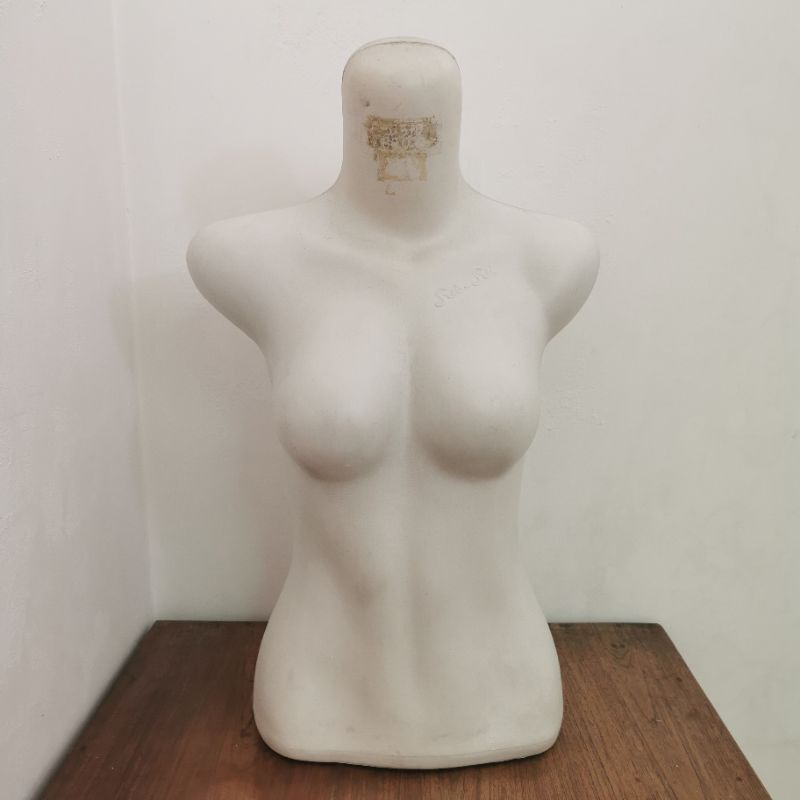 Manekin wanita, patung setengah badan wanita, manekin cewek