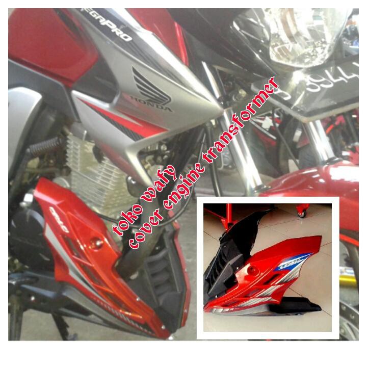 Tutup Mesin Transformer New Megapro Karbu fi Cover 