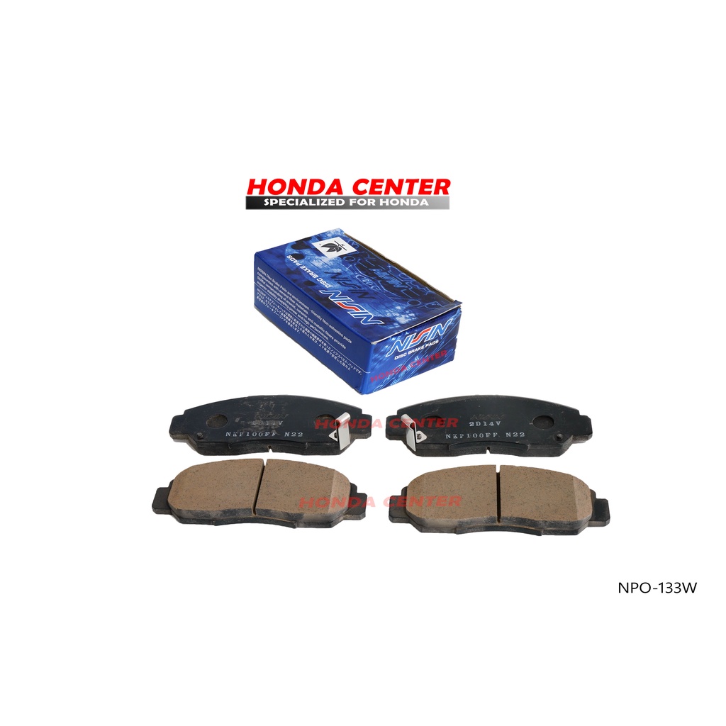 kampas rem brake pad depan accord cm5 accord cp2 2003 2004 2005 2006 2007 2008 2009 2010 2011 2012