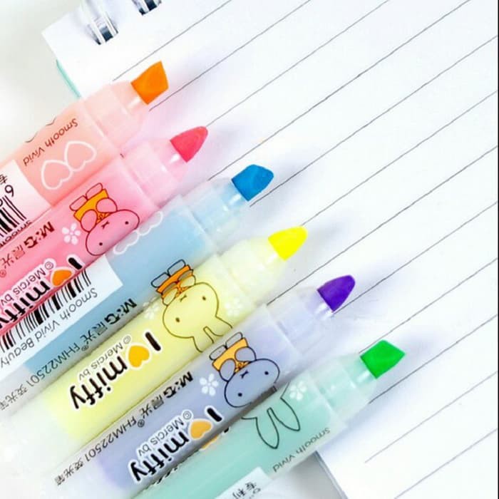 

Stabilo Warna Warni - Highlighter - Stabilo Pulpen Pronto Stabillo Highlighter Mini Miffy 6 Color